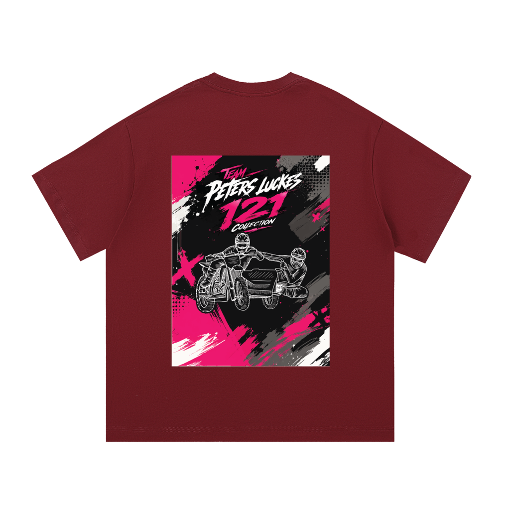 tshirt,streetware,121,olly,peters,max,luckes,sidecars,motocross,sidecarcross,art,racing,left,hander,corner,hanging,out,pits