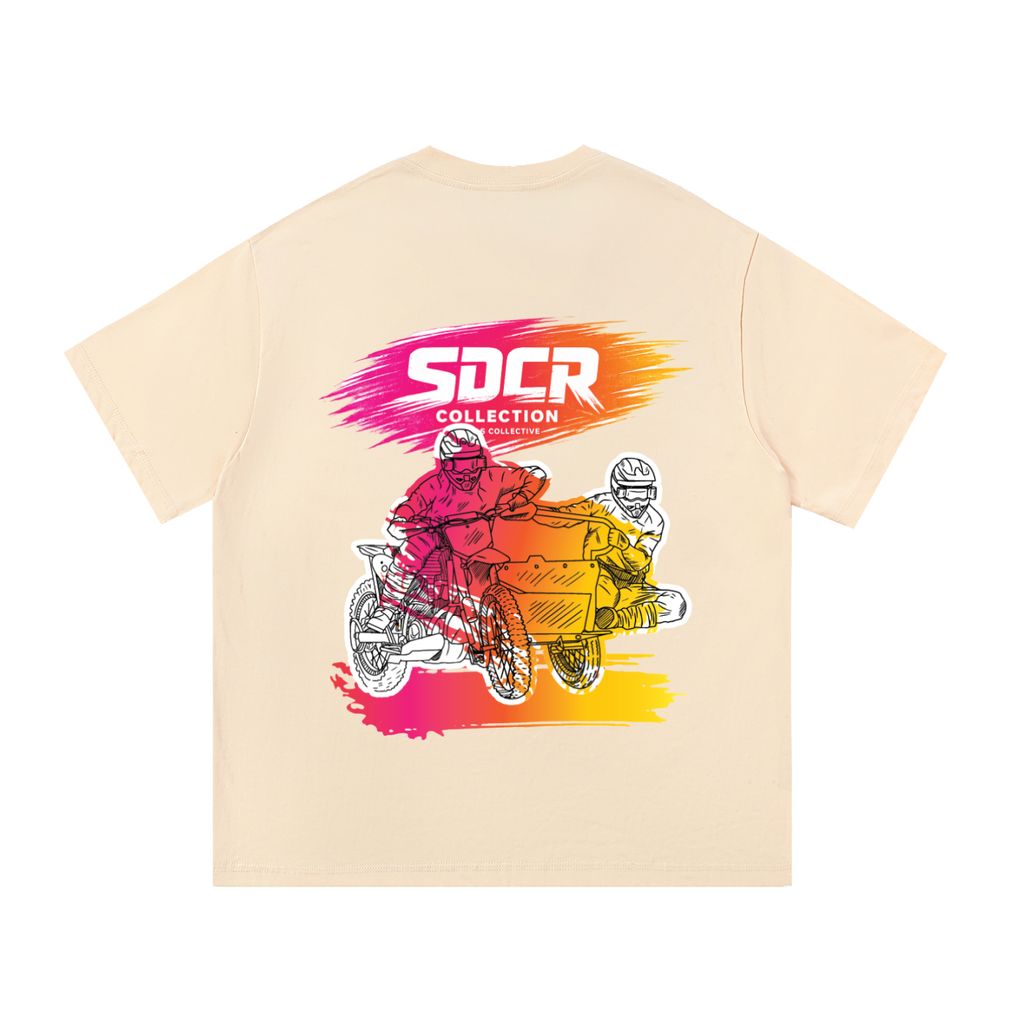 tshirt,oversized,streetware,sdcr,cnvs,collective,sidecar,olly,peters,reece,kirwin,motocross,unisex,colour,art
