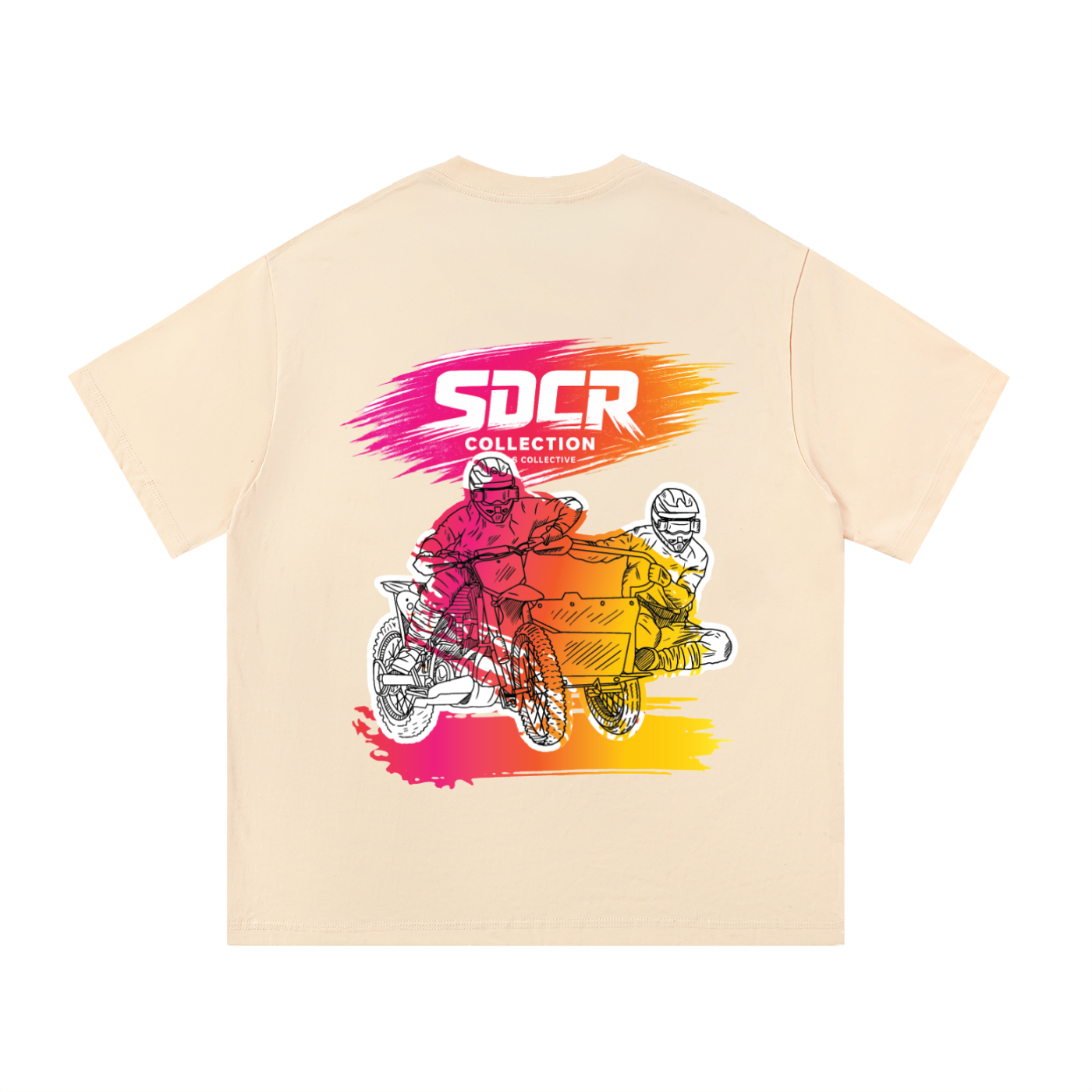 tshirt,oversized,streetware,sdcr,cnvs,collective,sidecar,olly,peters,reece,kirwin,motocross,unisex,colour,art