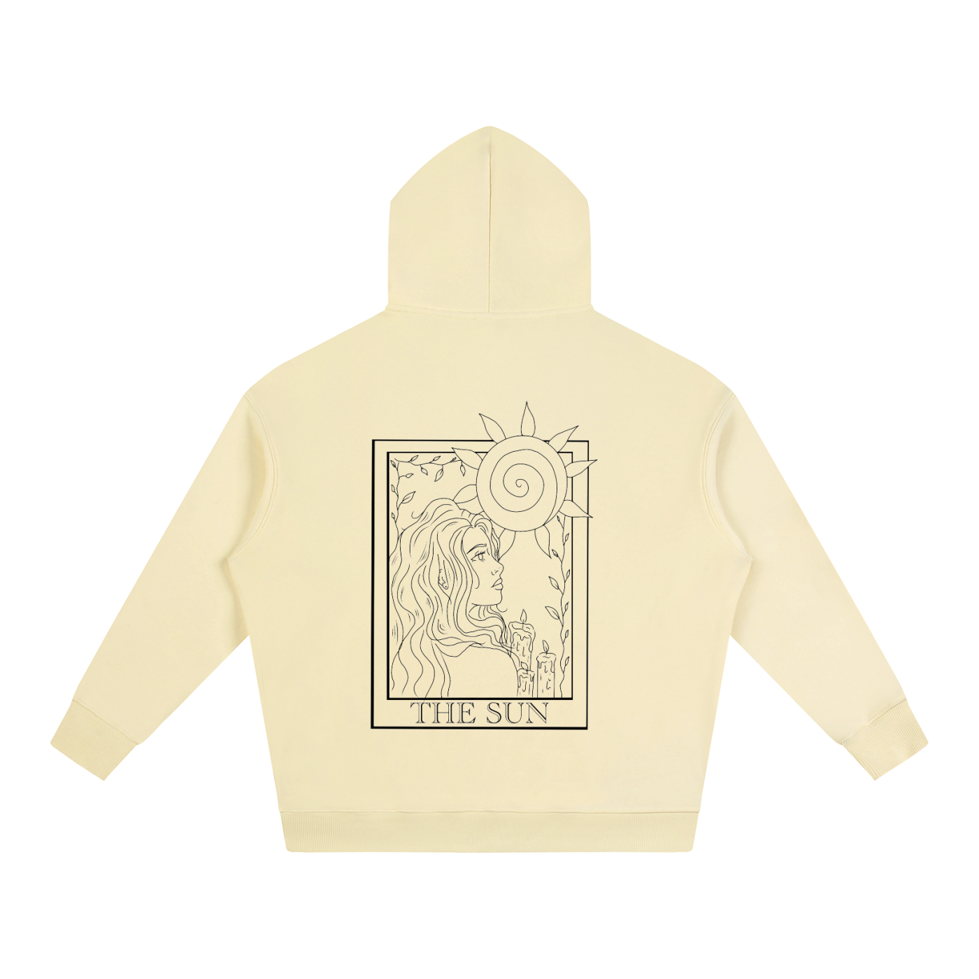 hoodie,oversized,fleeced,streetware,Tarot