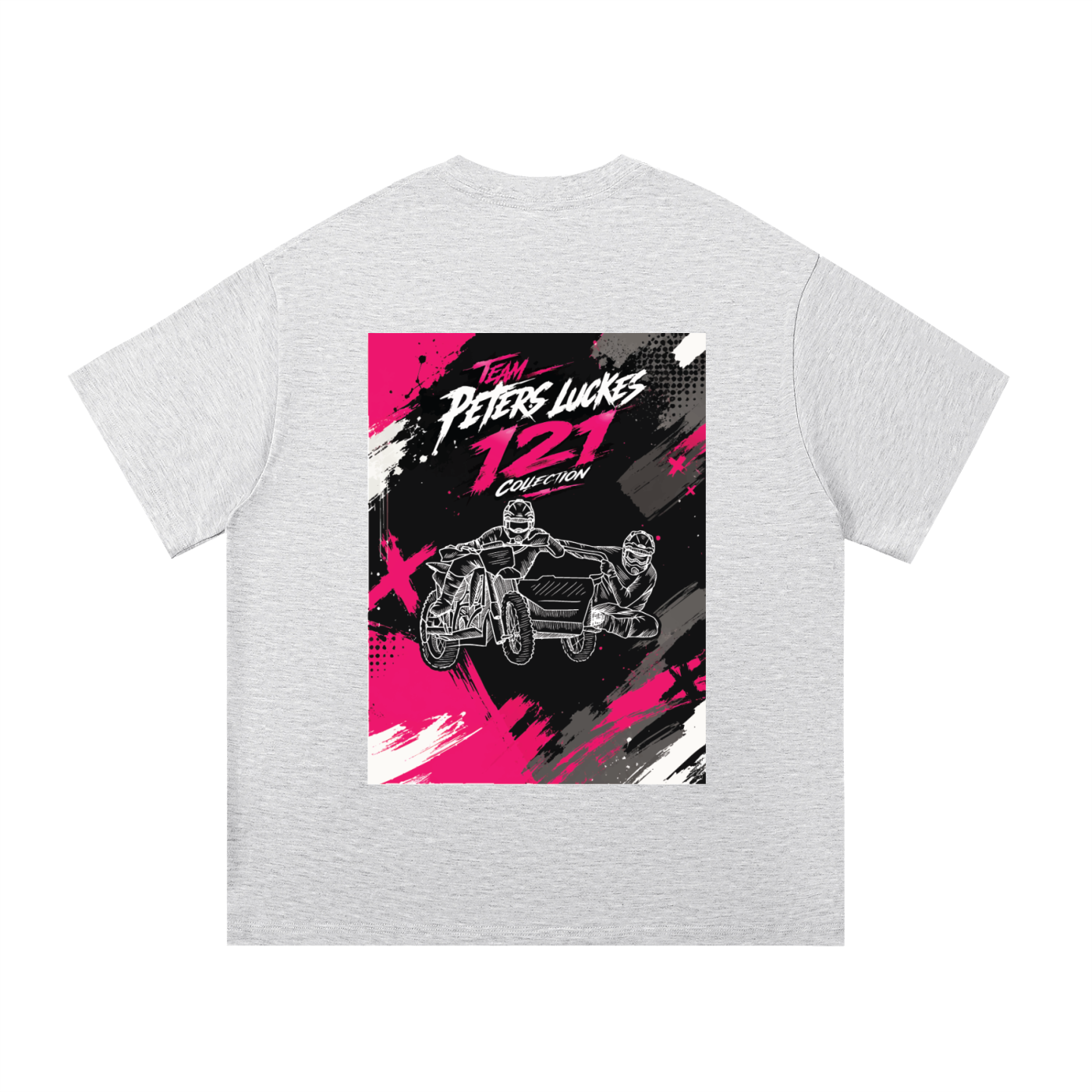tshirt,streetware,121,olly,peters,max,luckes,sidecars,motocross,sidecarcross,art,racing,left,hander,corner,hanging,out,pits