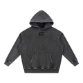 hoodie,signature,movement is progress,vintage,snow washed,fleeced,oversized,streetwear