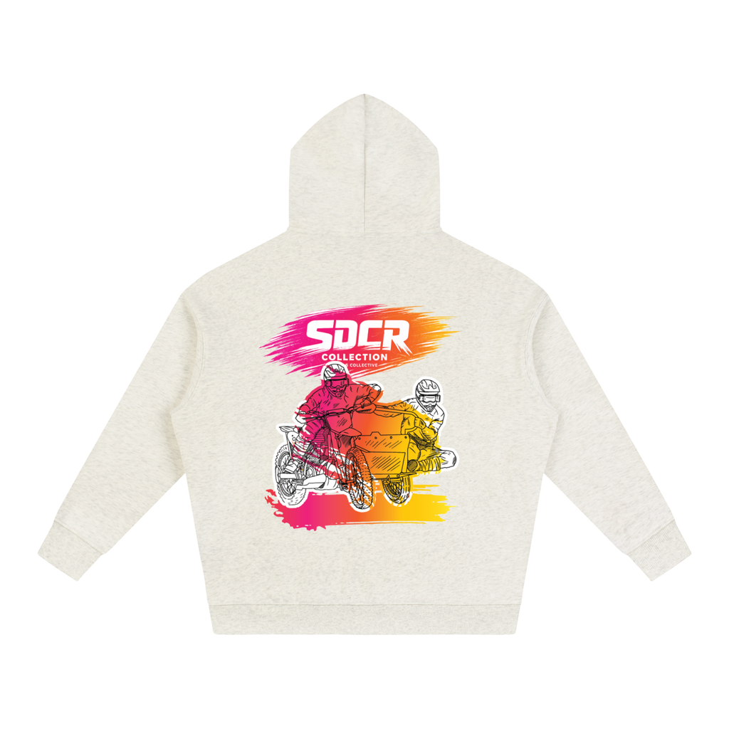hoodie,oversized,sdcr,fleeced,streetware,unisex,sidecars,motocross,cnvs,collective,reece,kirwin,olly,peters,dirt,mud,racing,pits,casual,warm