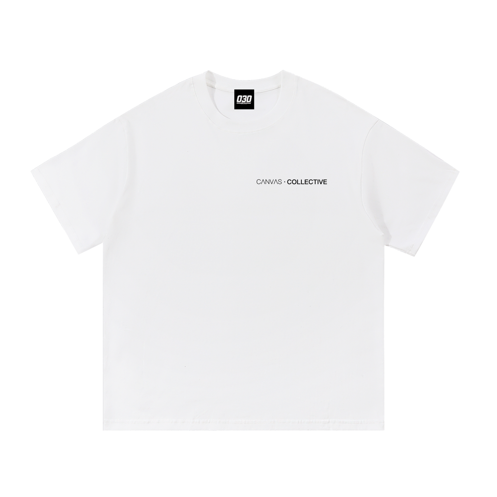 CNVS Collective: Signature Collection T-Shirt (Black Logo)