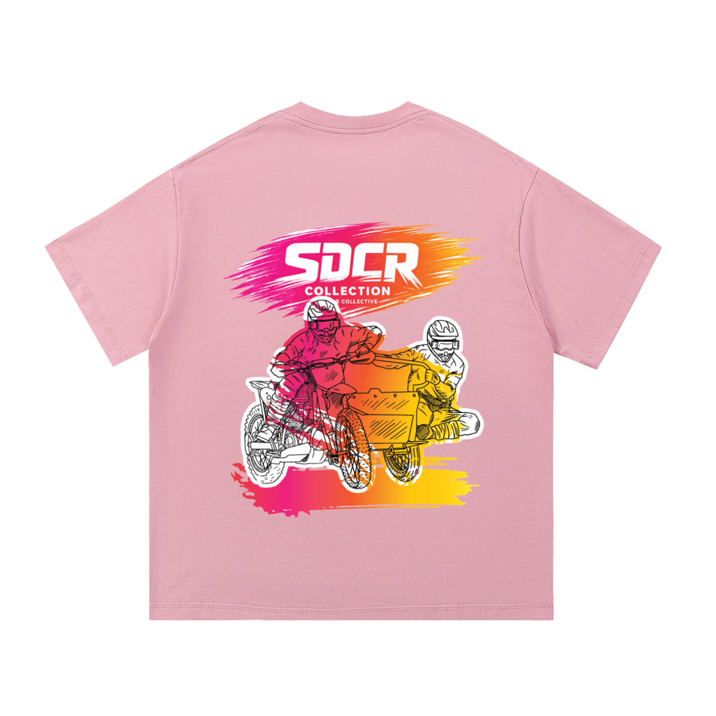 tshirt,oversized,streetware,sdcr,cnvs,collective,sidecar,olly,peters,reece,kirwin,motocross,unisex,colour,art
