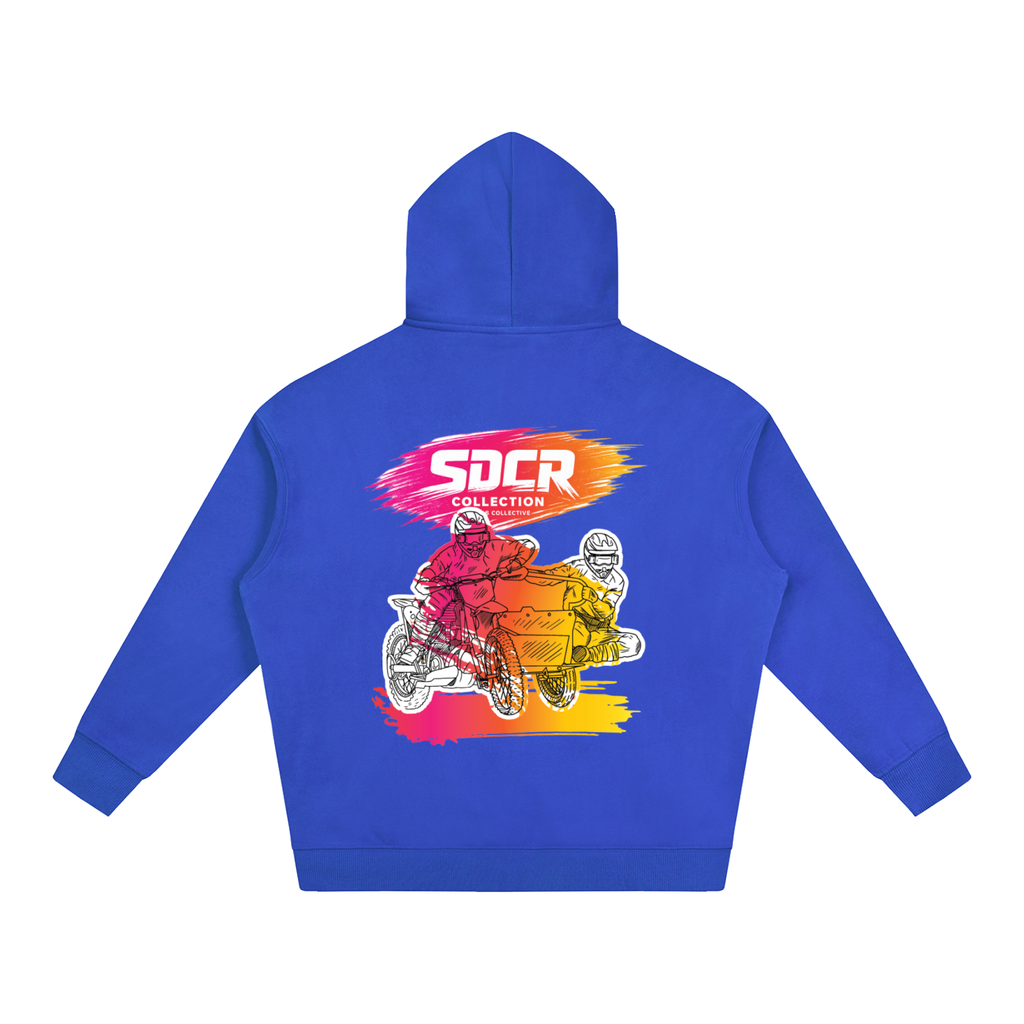 hoodie,oversized,sdcr,fleeced,streetware,unisex,sidecars,motocross,cnvs,collective,reece,kirwin,olly,peters,dirt,mud,racing,pits,casual,warm