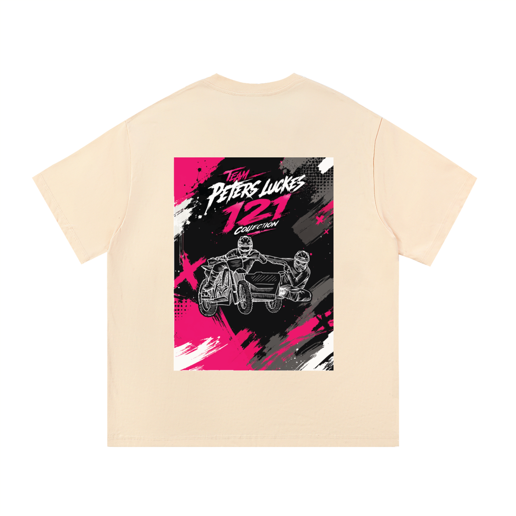 tshirt,streetware,121,olly,peters,max,luckes,sidecars,motocross,sidecarcross,art,racing,left,hander,corner,hanging,out,pits