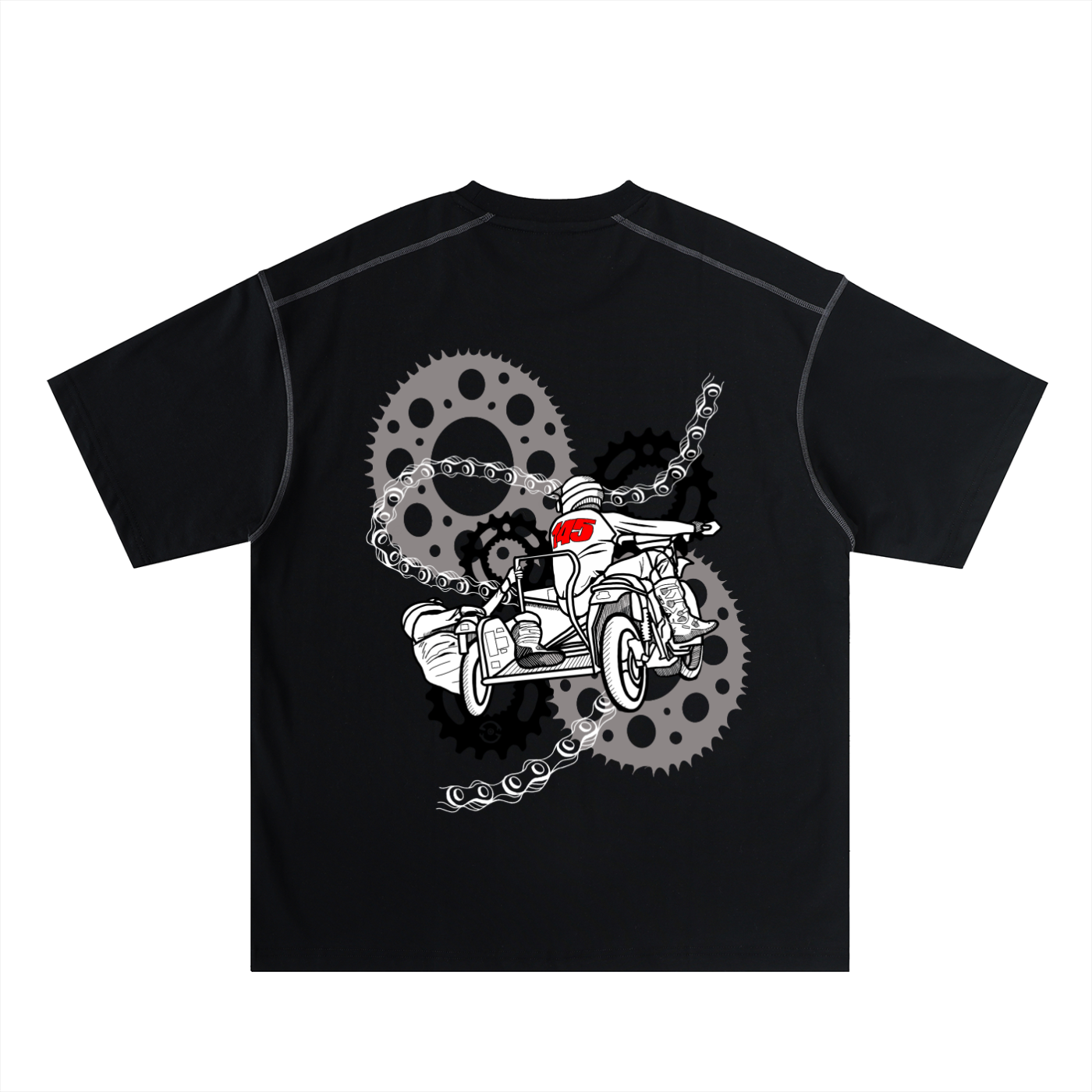 t-shirt ,oversized,stiched,SDCR,streetware