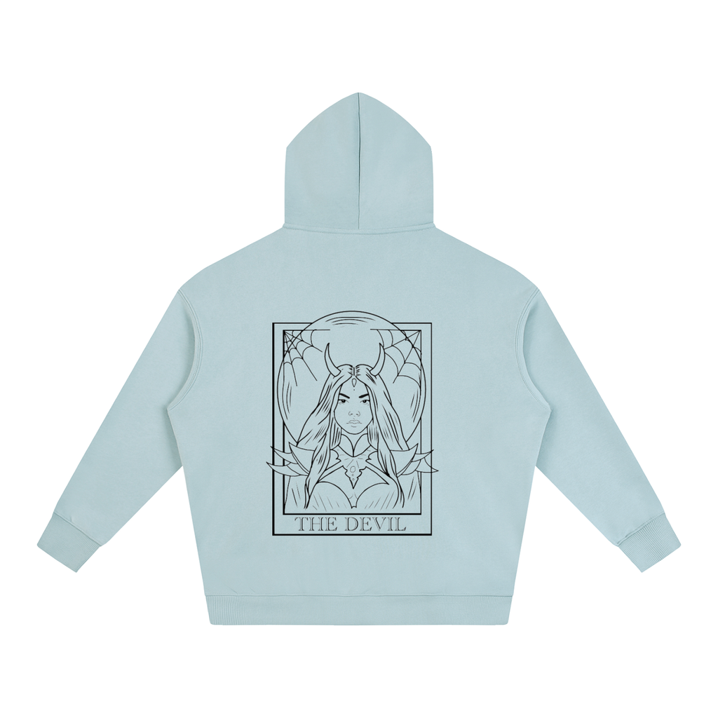 hoodie,oversized,fleeced,Tarot,streetware