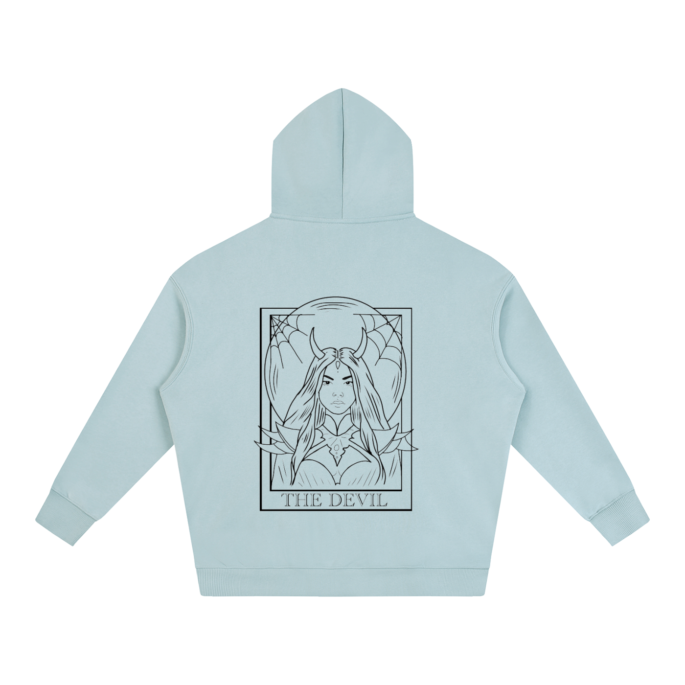 hoodie,oversized,fleeced,Tarot,streetware