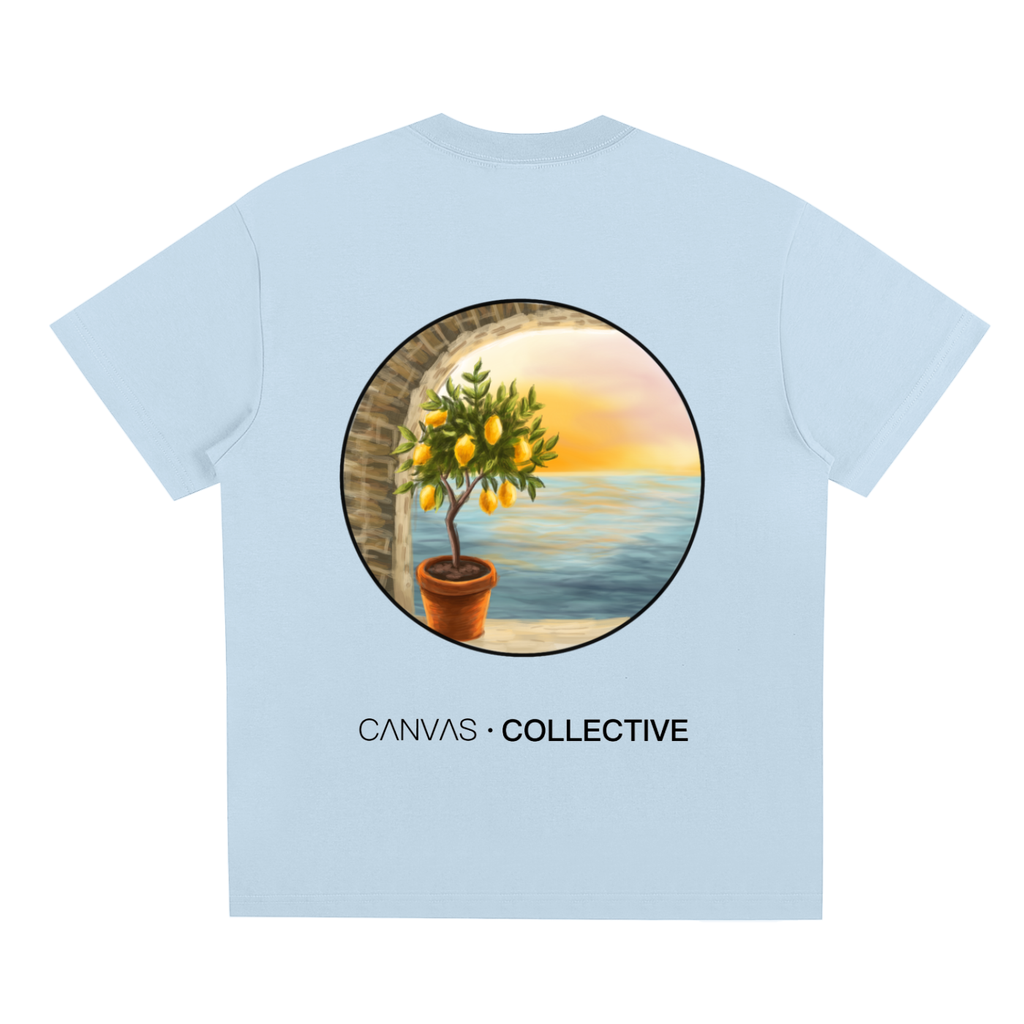 T-shirt,oversized,streetwear,art,landscape