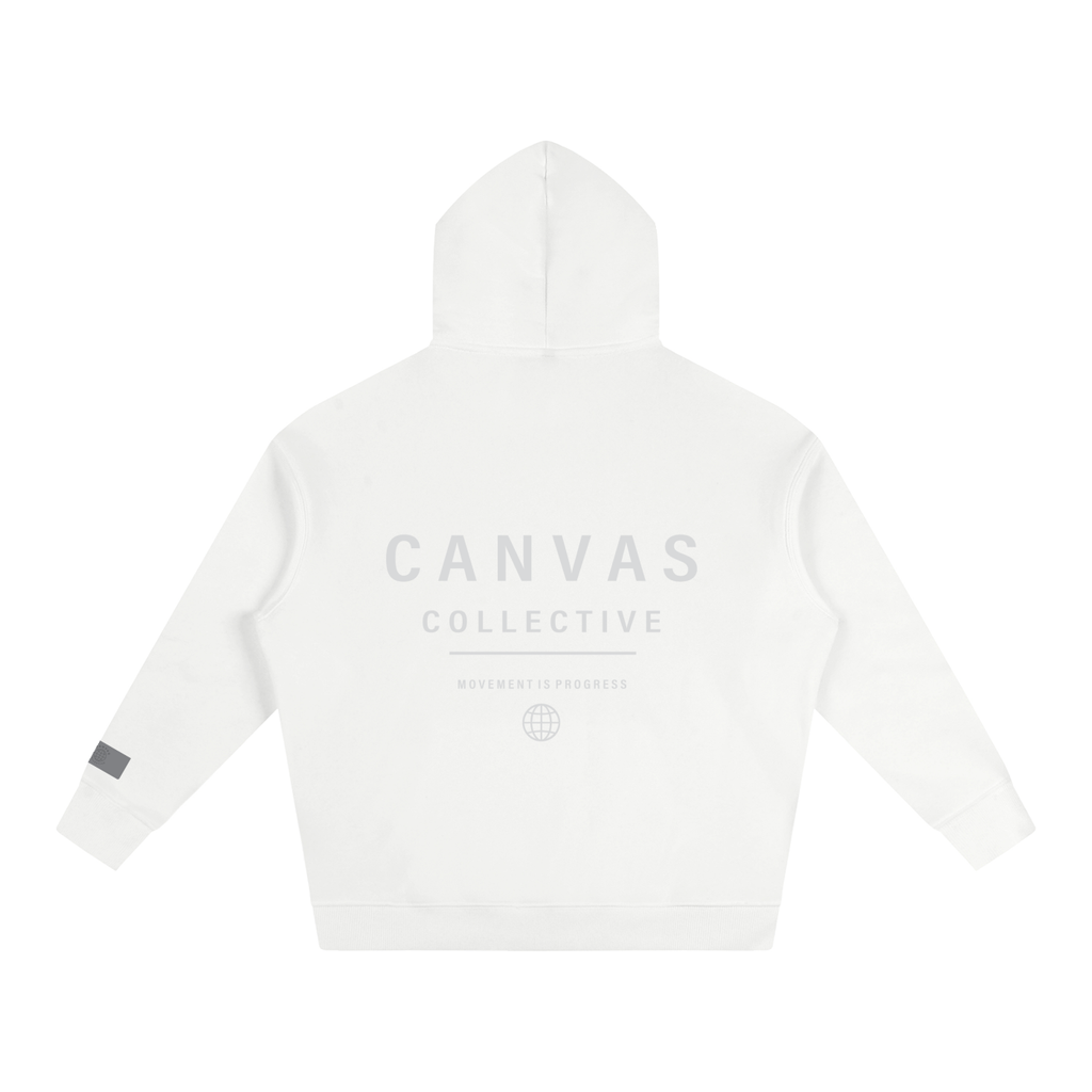hoodie,oversized,fleeced,streetwear,signature,movement is progress