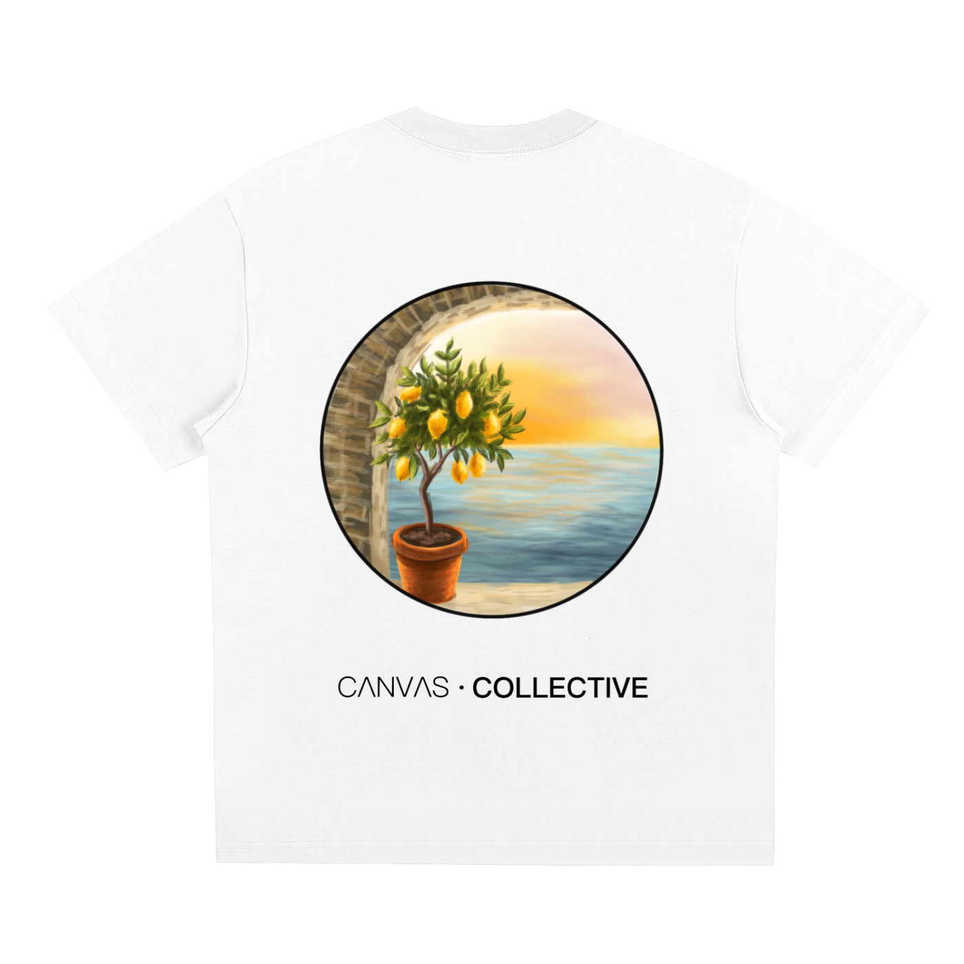 T-shirt,oversized,streetwear,art,landscape