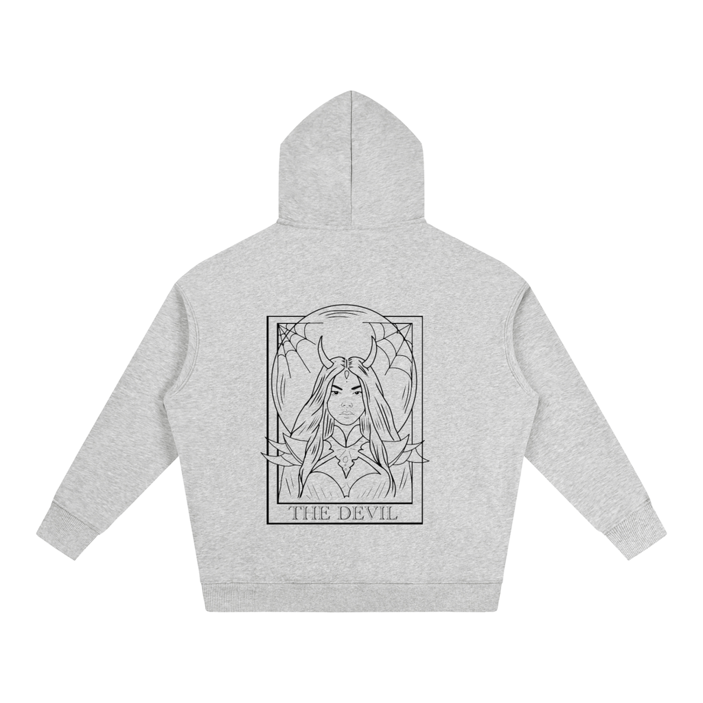 hoodie,oversized,fleeced,Tarot,streetware
