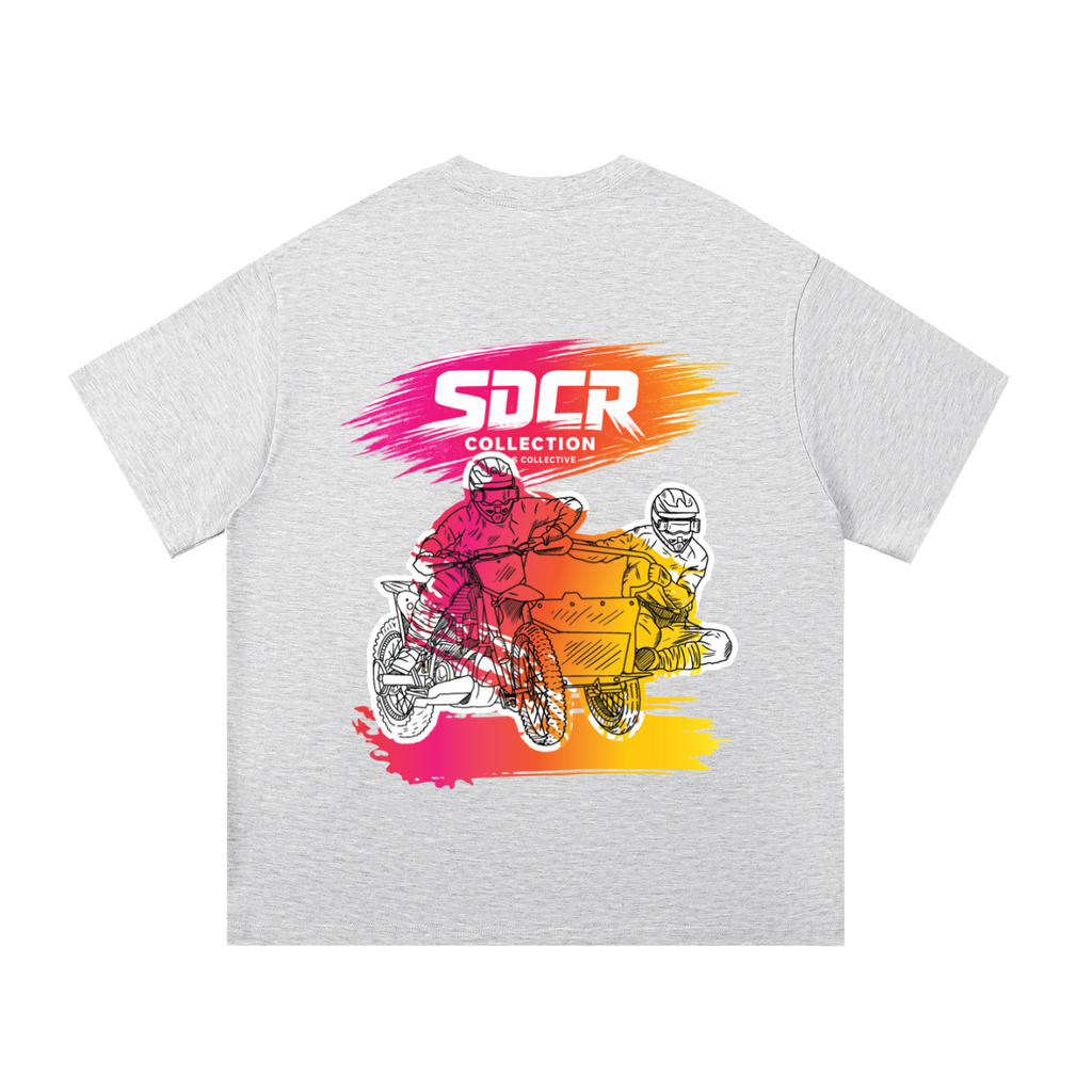 tshirt,oversized,streetware,sdcr,cnvs,collective,sidecar,olly,peters,reece,kirwin,motocross,unisex,colour,art
