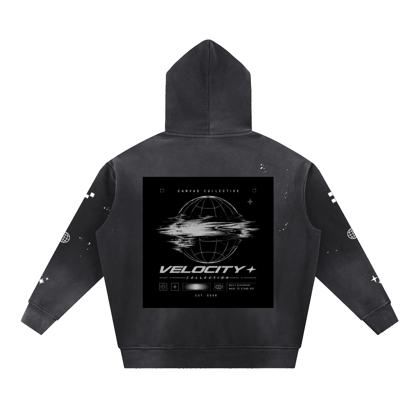 hoodie,frayed,vintage,oversized,Velocity,streetware,washed