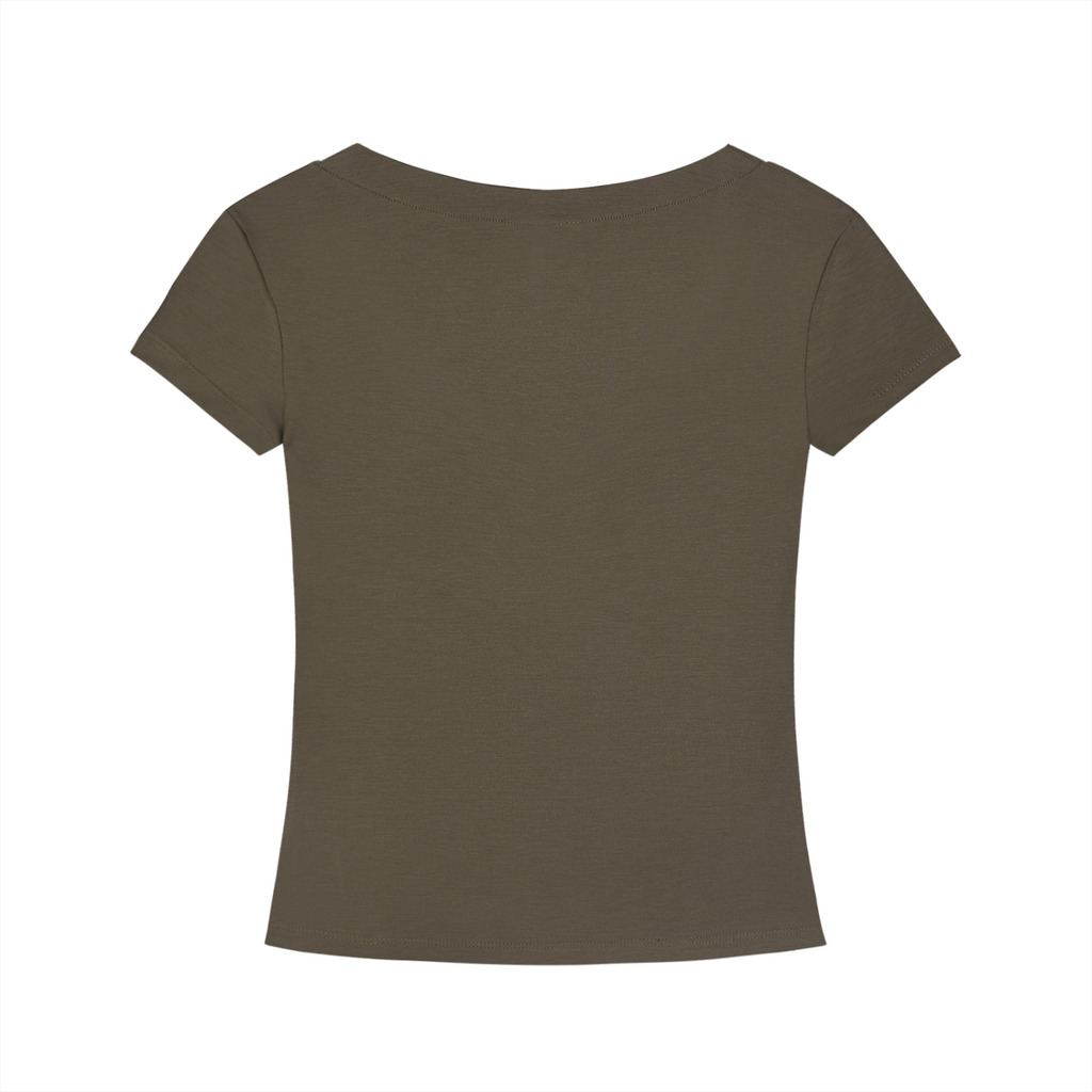 womens,t-shirt,signature,fitted,streetwear,basic,casual