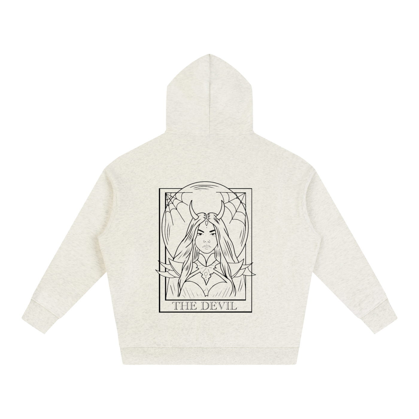 hoodie,oversized,fleeced,Tarot,streetware
