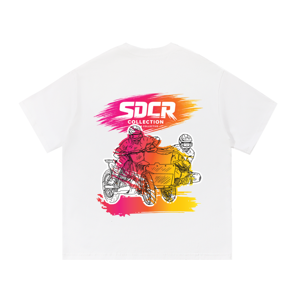 tshirt,oversized,streetware,sdcr,cnvs,collective,sidecar,olly,peters,reece,kirwin,motocross,unisex,colour,art