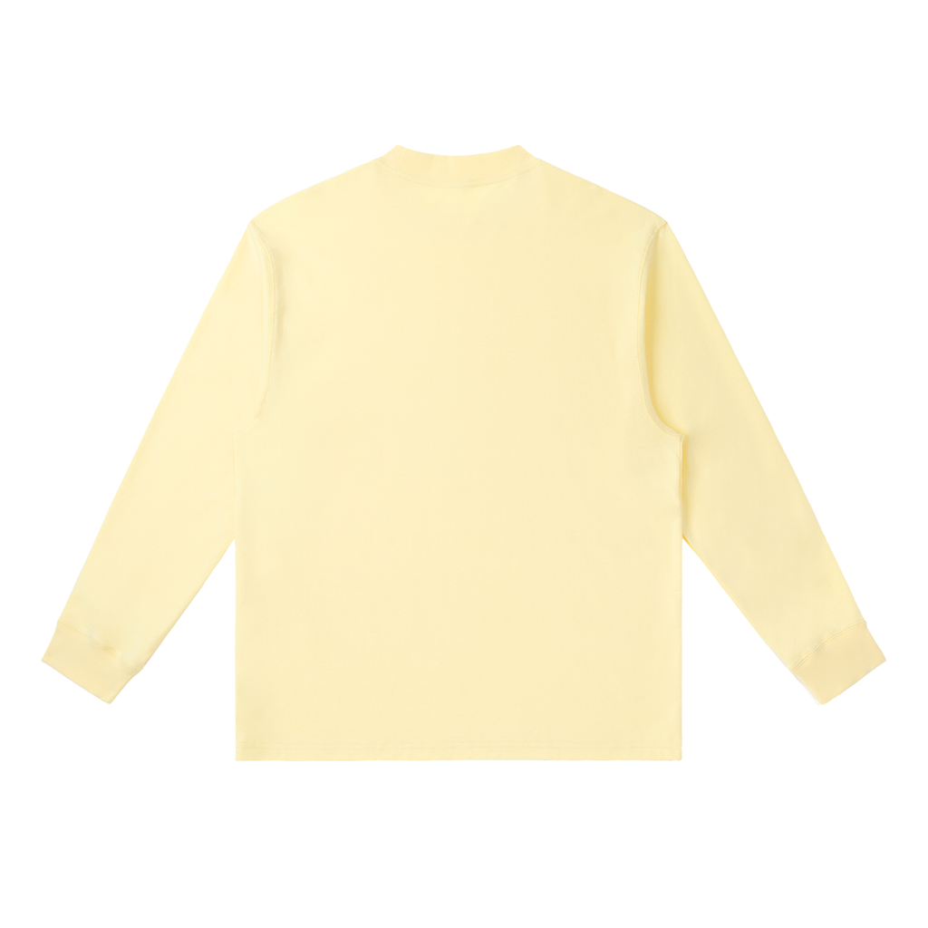 CNVS Collective: Signature Collection - Essential Crewneck Long-Sleeve T-Shirt