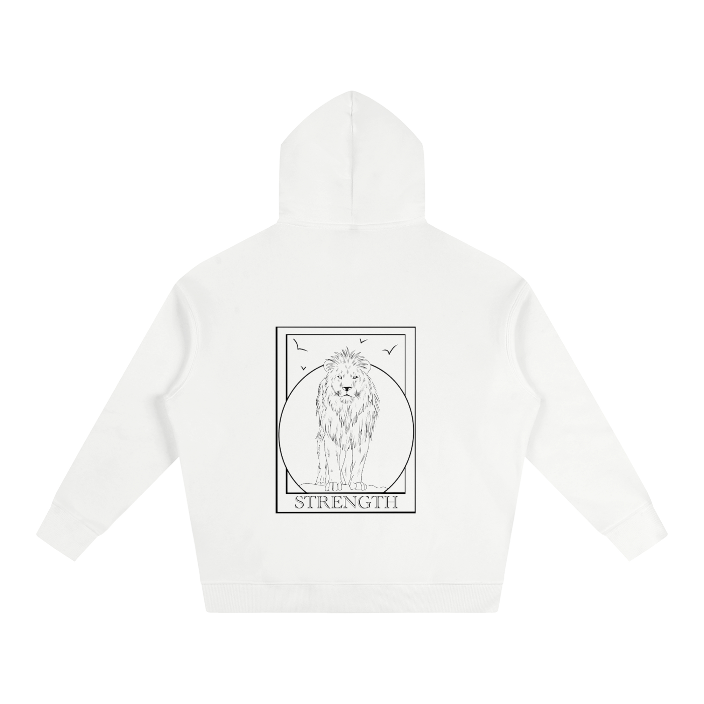 hoodie,oversized,fleeced,Tarot,streetware