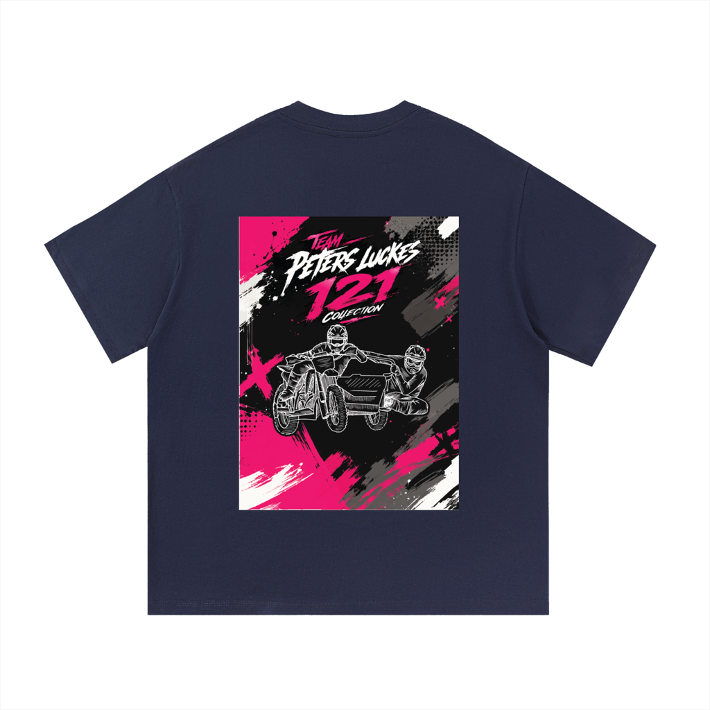 tshirt,streetware,121,olly,peters,max,luckes,sidecars,motocross,sidecarcross,art,racing,left,hander,corner,hanging,out,pits