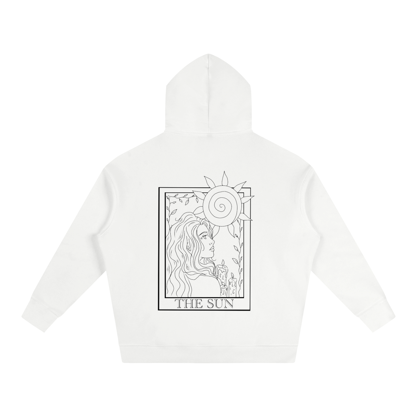 hoodie,oversized,fleeced,streetware,Tarot