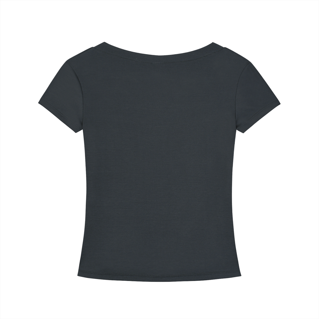 womens,t-shirt,signature,fitted,streetwear,basic,casual