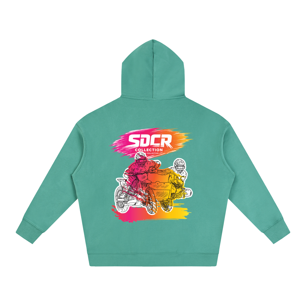 hoodie,oversized,sdcr,fleeced,streetware,unisex,sidecars,motocross,cnvs,collective,reece,kirwin,olly,peters,dirt,mud,racing,pits,casual,warm