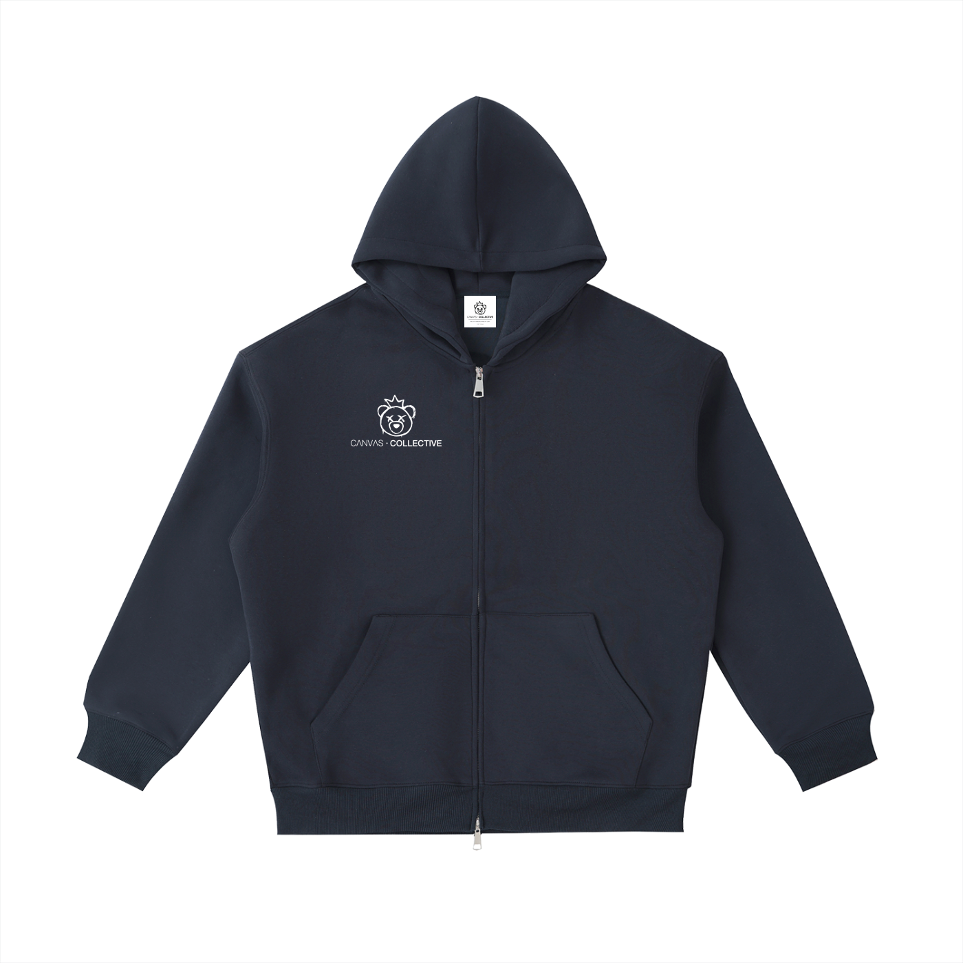 CNVS Collective: Signature Collection - Heavy Weight Zip Up Hoodie