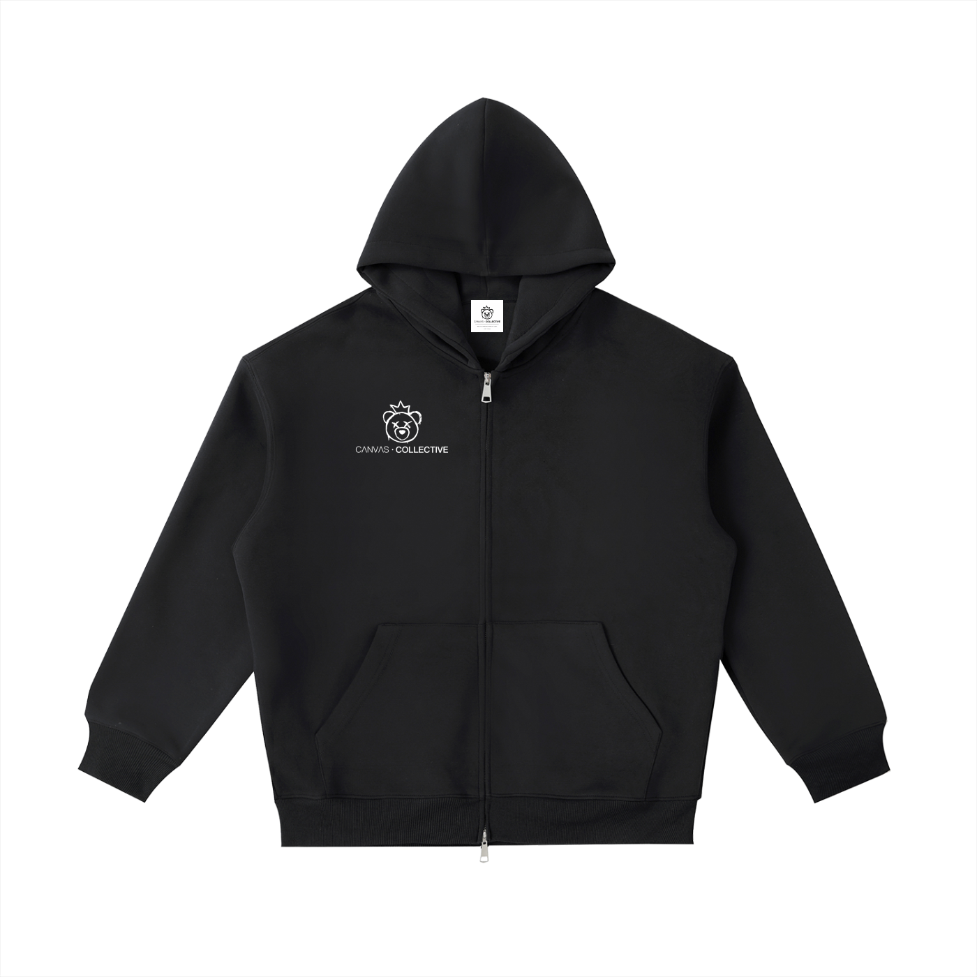 CNVS Collective: Signature Collection - Heavy Weight Zip Up Hoodie