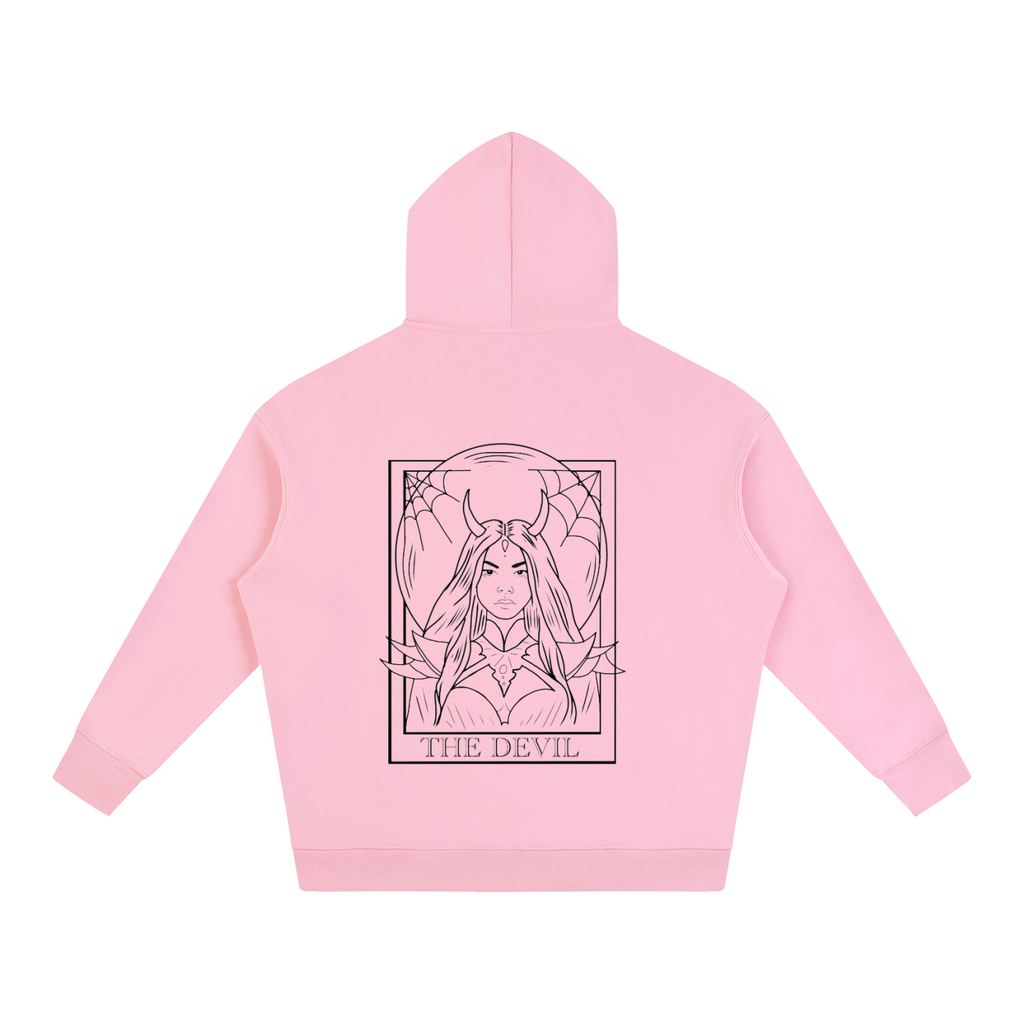 hoodie,oversized,fleeced,Tarot,streetware