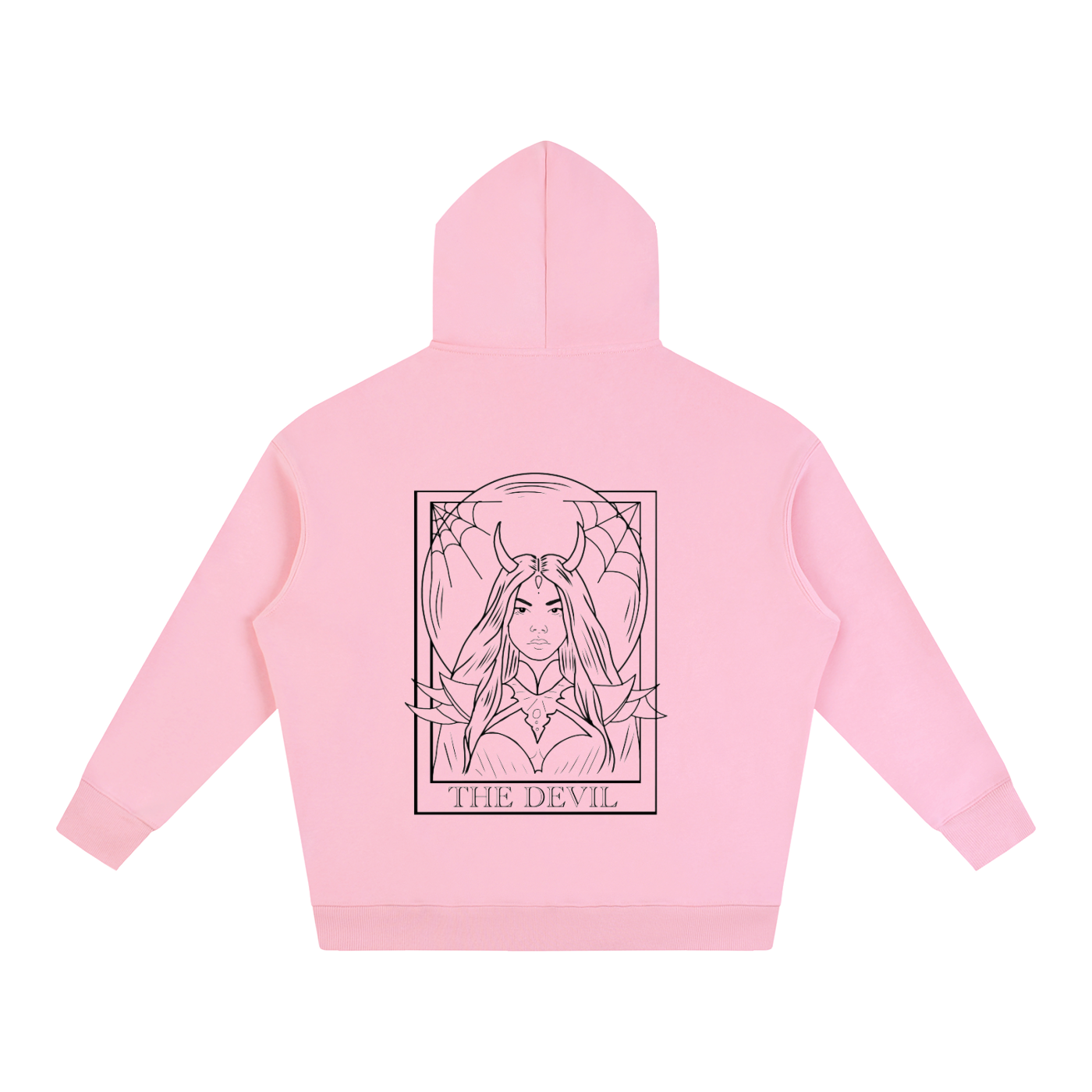 hoodie,oversized,fleeced,Tarot,streetware