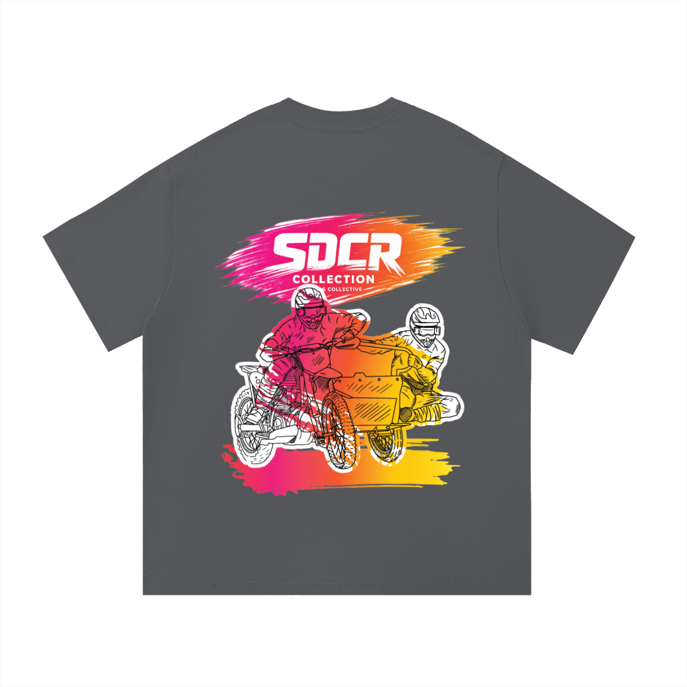 tshirt,oversized,streetware,sdcr,cnvs,collective,sidecar,olly,peters,reece,kirwin,motocross,unisex,colour,art