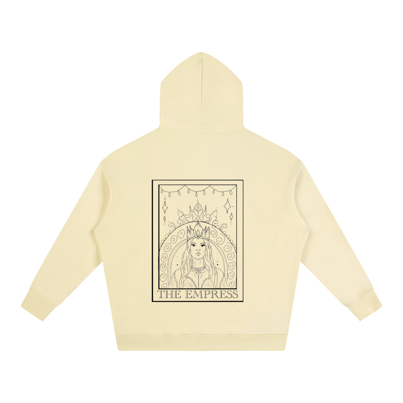 hoodie,oversized,fleeced,streetware,Tarot