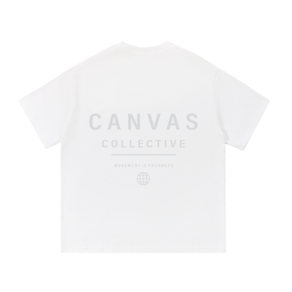 t-shirt ,oversized,streetwear,signature,movement is progress