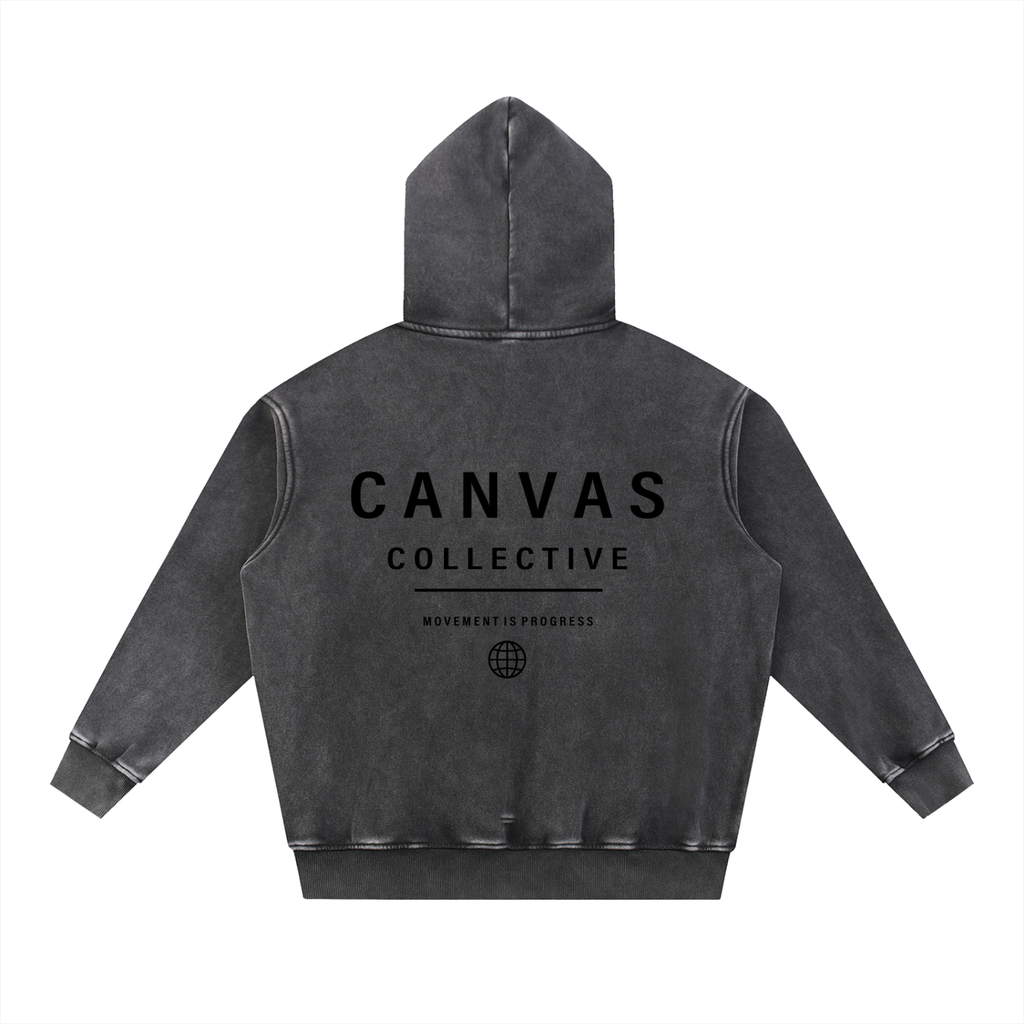 hoodie,signature,movement is progress,vintage,snow washed,fleeced,oversized,streetwear