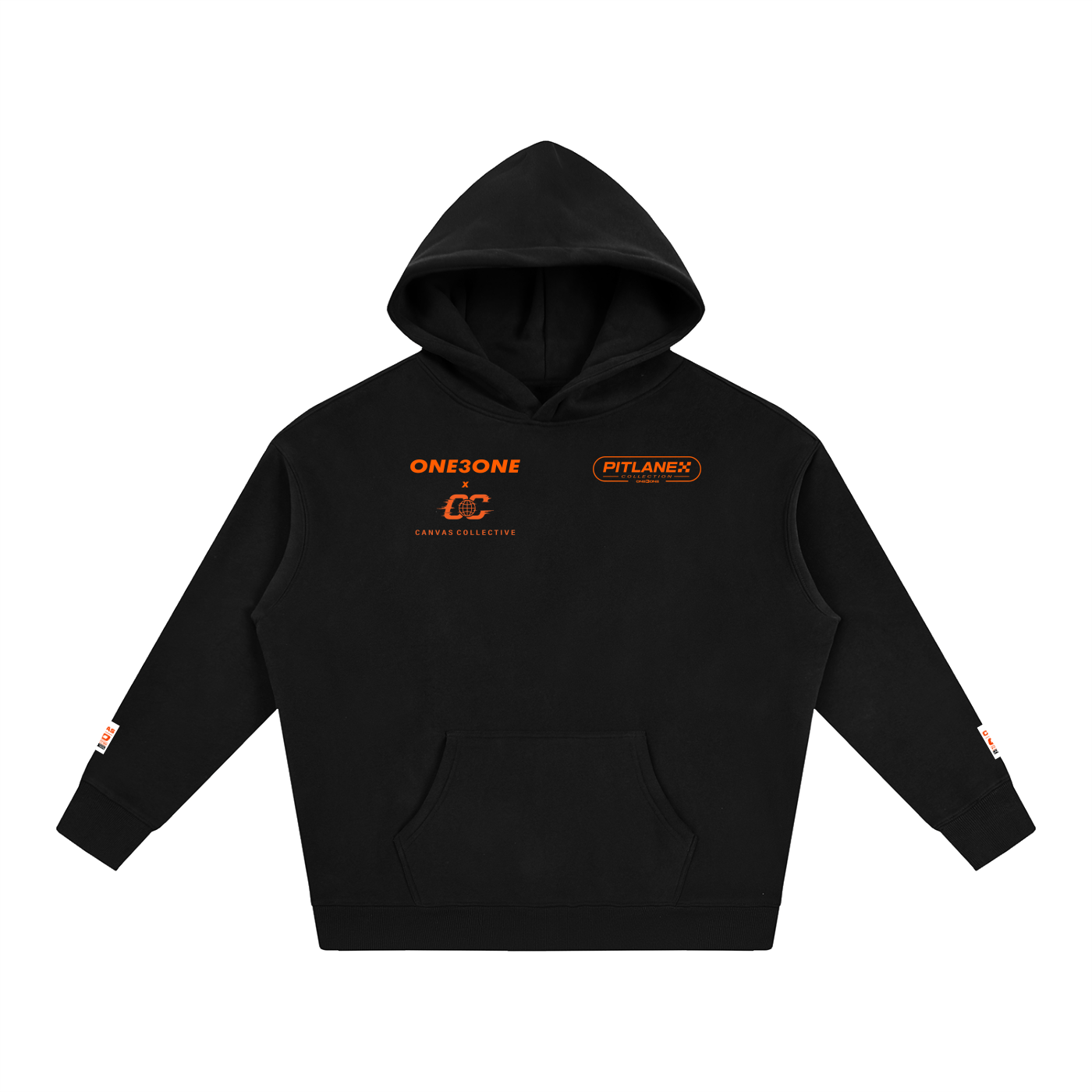 hoodie,oversized,fleeced,streetwear,one3one,pitlane,paddock,orbit