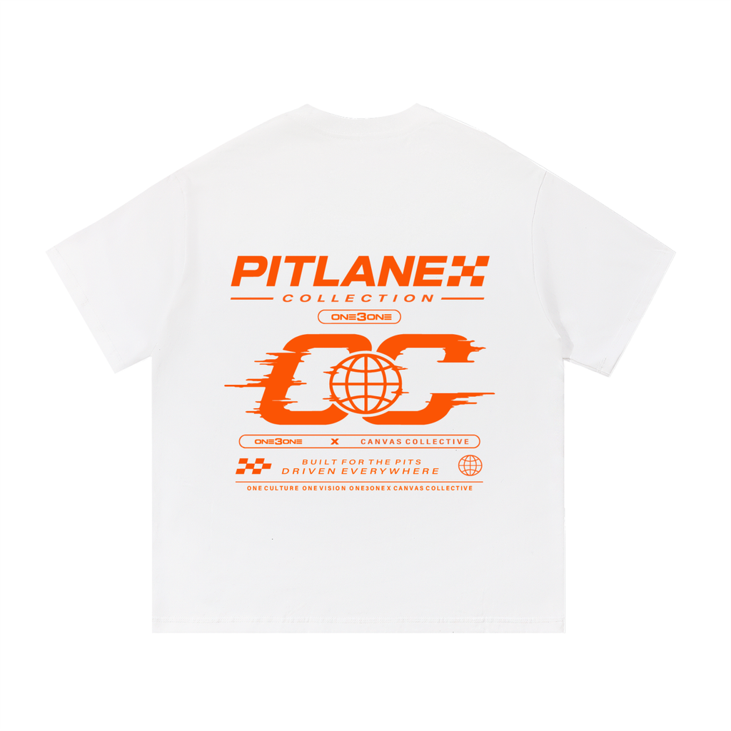 T-Shirt,oversized,streewear,pitlane,one3one,paddock