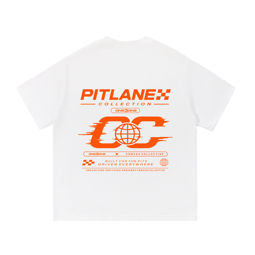 T-Shirt,oversized,streewear,pitlane,one3one,paddock